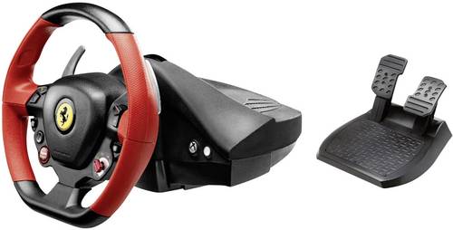 Thrustmaster Ferrari 458 Spider Lenkrad Xbox One Schwarz inkl. Pedale Thrustmaster Ferrari 458 Spider Lenkrad Xbox One Schwarz inkl. Pedale von Thrustmaster