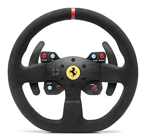 Thrustmaster Ferrari Race Kit with Alcantara (Lenkrad AddOn 30 cm Alcantara Gaming-Headset 50mm Treiberabn. Richtmikrofon Memoryschaum m. Gelkissen PS4 / Xbox One / PC) von Thrustmaster
