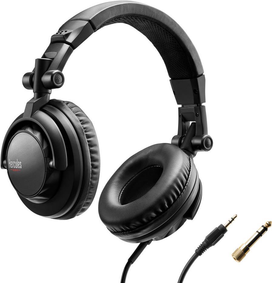 Thrustmaster Hercules HDP DJ45 - Kopfhörer - Full-Size - kabelgebunden - 3,5 mm Stecker - Geräuschisolierung (4780898) von Thrustmaster