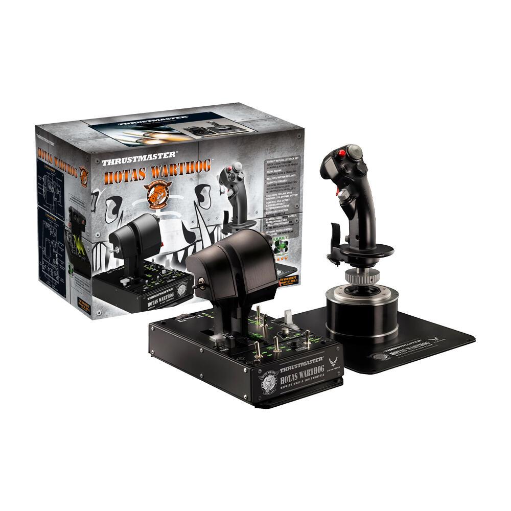 Thrustmaster Joystick HOTAS Warthog Joystick und Gasregler - für PC von Thrustmaster