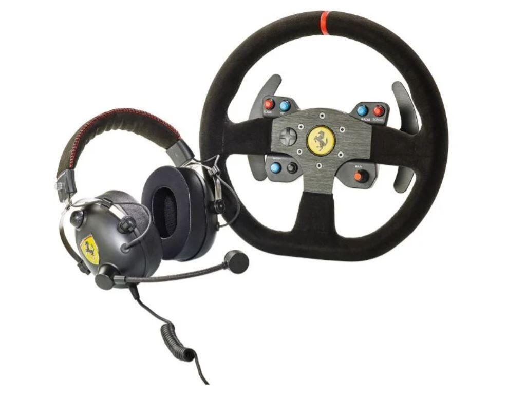 Thrustmaster RaceKit Ferrari 599XX Evo Edition with Alcantara - Alcantara Fer... von Thrustmaster