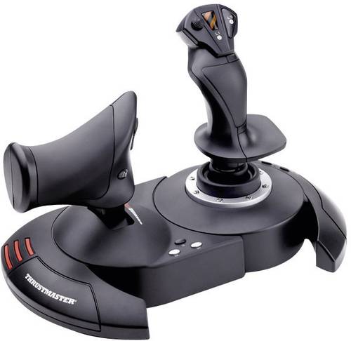 Thrustmaster T-Flight Hotas X Flugsimulator-Joystick USB PC, PlayStation 3 Schwarz von Thrustmaster
