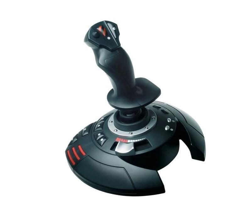 Thrustmaster T-Flight Stick X Joystick 12 Tasten kabelgebunden - für PC, PS3 von Thrustmaster