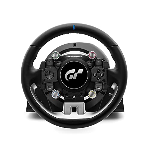 Thrustmaster T-GT II Pack - Basis und Lenkrad - Offiziell PlayStation 5 und Gran Turismo lizenziert - PS5 / PS4 /PC von Thrustmaster