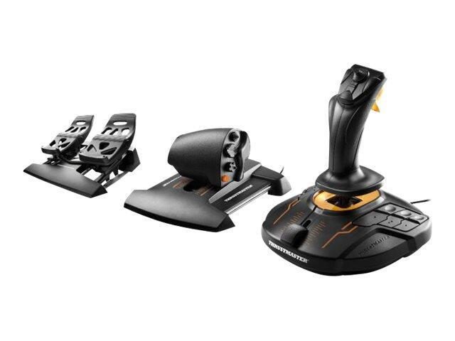 Thrustmaster T.16000M FCS Flight Pack Joystick, Gashebel und Pedale kabelgebu... von Thrustmaster