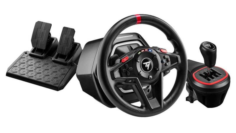Thrustmaster T128 Shifter Pack, Schwarz von Thrustmaster