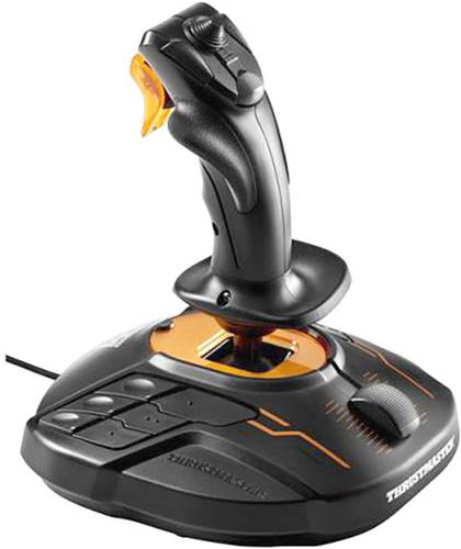 Thrustmaster T16000M FCS Flightstick Joystick USB PC Schwarz, Orange von Thrustmaster