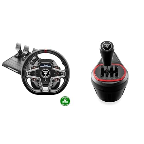 Thrustmaster T248 Force Feedback Racing Wheel und Pedalset für Xbox series X/S + Thrustmaster TH8S Shifter Add-On Thrustmaster T248 Force Feedback Racing Wheel und Pedalset für Xbox series X/S + Thrustmaster TH8S Shifter Add-On von Thrustmaster