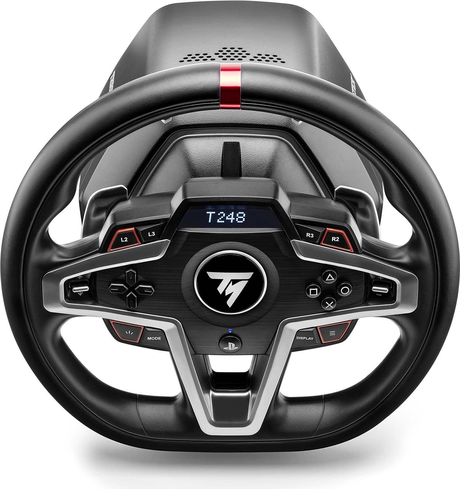 Thrustmaster T248 PS Licence off.PS5 compat.PS4 et PC.Force Feedback Ecran LCD 25 bts Pedalier magnétique 4160783 - Rennrad - 5,7 kg - PS5 - PS4 - PC - Racing games such as Gran Turismo Sport - F1 2020 - F1 2021 - DiRT 5 - Wreckfest - iRacing - Assetto... - 5,7 kg (4160783) Thrustmaster T248 PS Licence off.PS5 compat.PS4 et PC.Force Feedback Ecran LCD 25 bts Pedalier magnétique 4160783 - Rennrad - 5,7 kg - PS5 - PS4 - PC - Racing games such as Gran Turismo Sport - F1 2020 - F1 2021 - DiRT 5 - Wreckfest - iRacing - Assetto... - 5,7 kg (4160783) von Thrustmaster