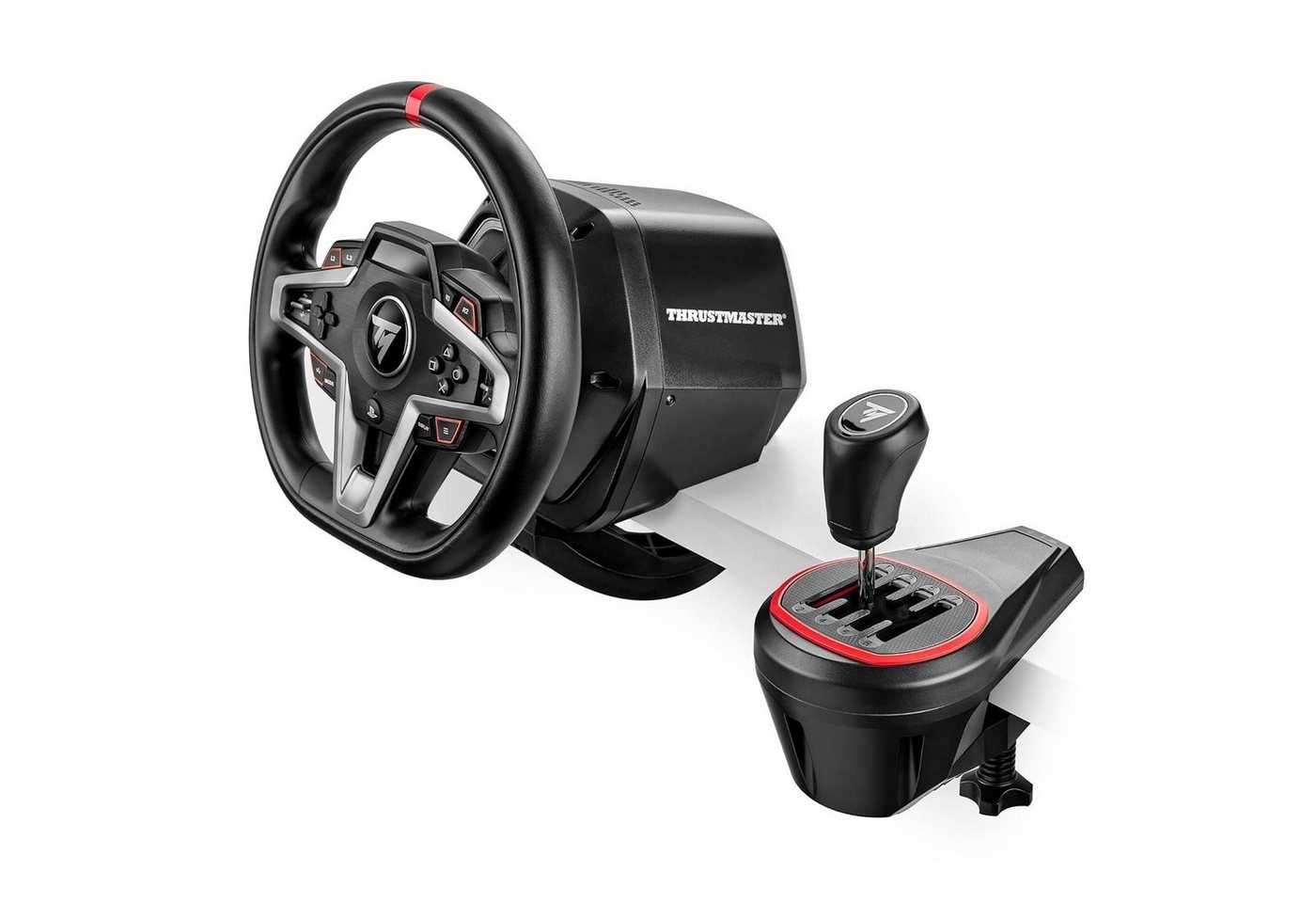 Thrustmaster T248 PS5/PS4/PC + TH8S Schalthebel Add-On Gaming-Lenkrad von Thrustmaster