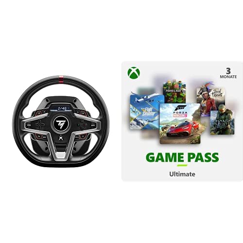 Thrustmaster T248 Xbox Series X/S EU Version + Xbox Game Pass Ultimate | 3 Monate Mitgliedschaft von Thrustmaster