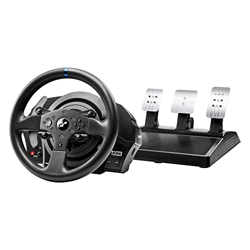 Thrustmaster T300 RS GT Force Feedback Racing Wheel - Offiziell lizenziert von Gran Turismo - Kompatibel mit PS5 / PS4 / PC von Thrustmaster
