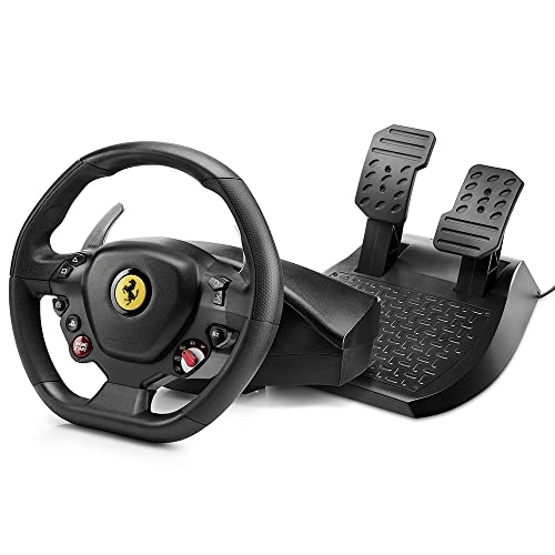 Thrustmaster T80 Ferrari 488 GTB Racing Lenkrad-Edition – PS5 / PS4 / PC – Unter offizieller Ferrari-Lizenz von Thrustmaster