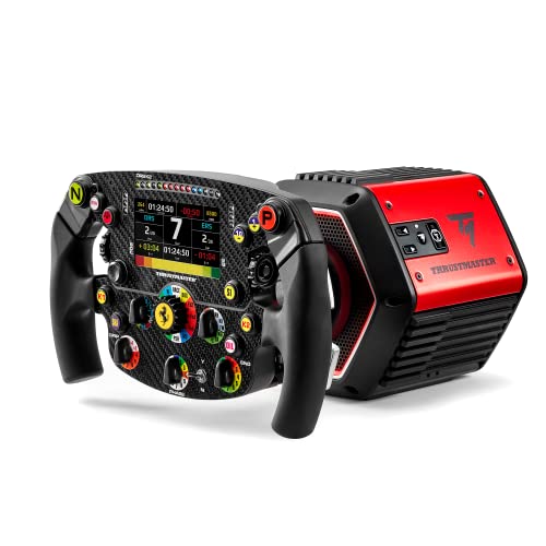 Thrustmaster T818 Ferrari SF1000 Simulator, Direct Drive, Sim-Racing-Rennlenkrad mit Force Feedback für PC, Offiziell Lizenziert von Ferrari Thrustmaster T818 Ferrari SF1000 Simulator, Direct Drive, Sim-Racing-Rennlenkrad mit Force Feedback für PC, Offiziell Lizenziert von Ferrari von Thrustmaster