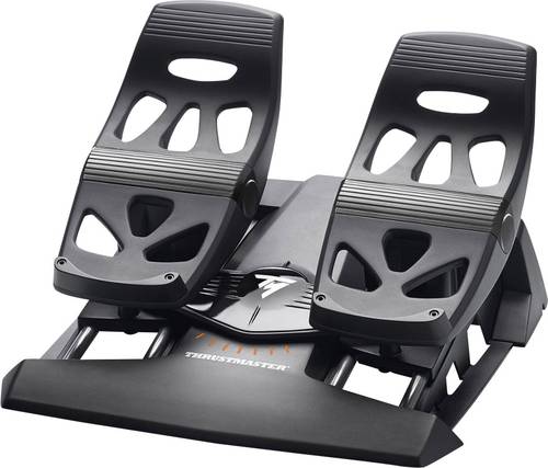 Thrustmaster TFRP T.Flight Rudder Pedals Bremspedal-Platte USB, RJ12 PC, PlayStation 4, Xbox One Sch von Thrustmaster