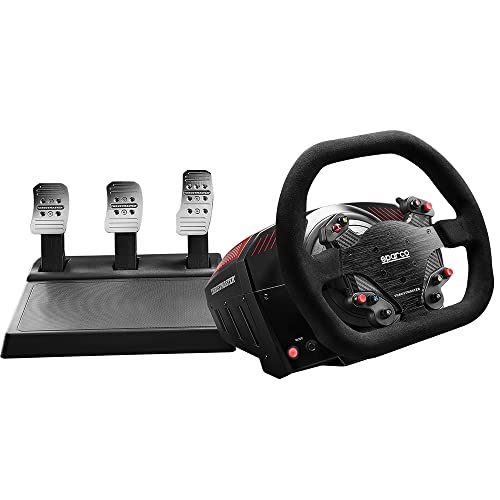 Thrustmaster TS-XW Racer Lenkrad PC, Xbox One Schwarz inkl. Pedale von Thrustmaster