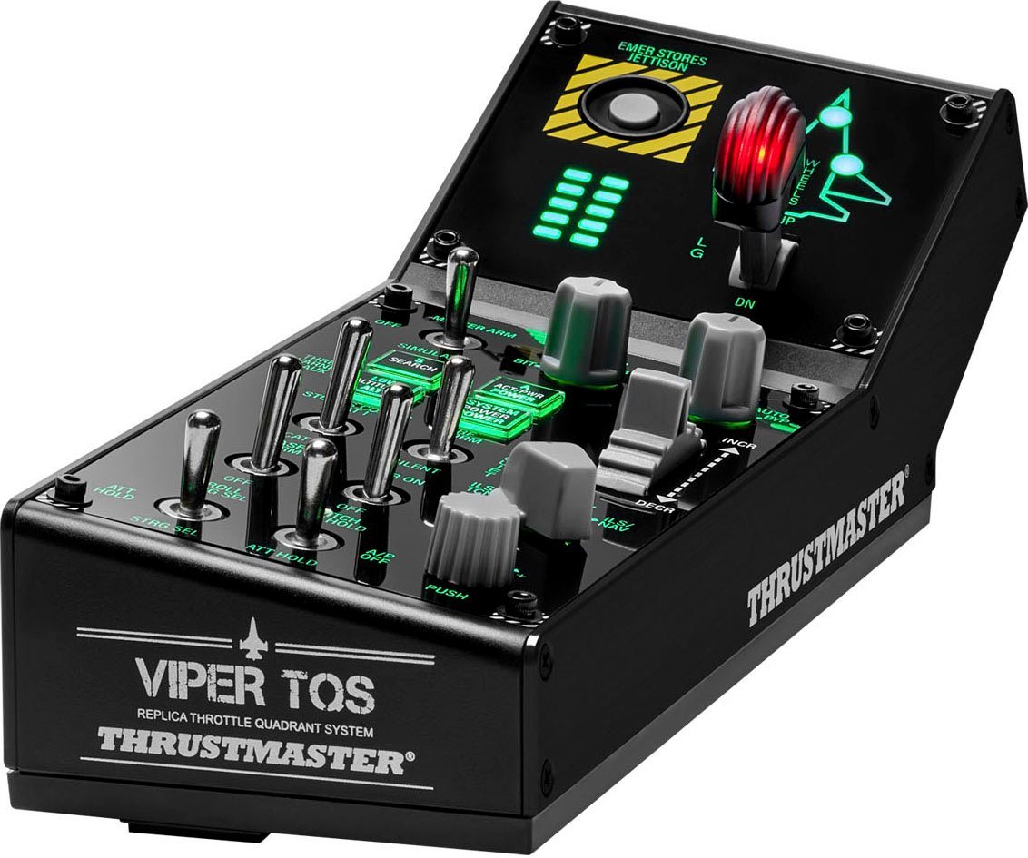 Thrustmaster VIPER Panel Schwarz USB Joystick + Motorsteuerungshebel PC Joystick Thrustmaster VIPER Panel Schwarz USB Joystick + Motorsteuerungshebel PC Joystick von Thrustmaster