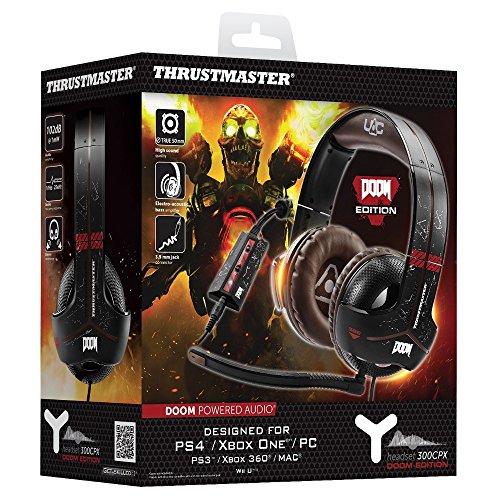 Thrustmaster Y-300CPX Doom Edition (Gaming-Headset, PS4 / PS3 / Xbox One / Xbox 360 / PC) von Thrustmaster