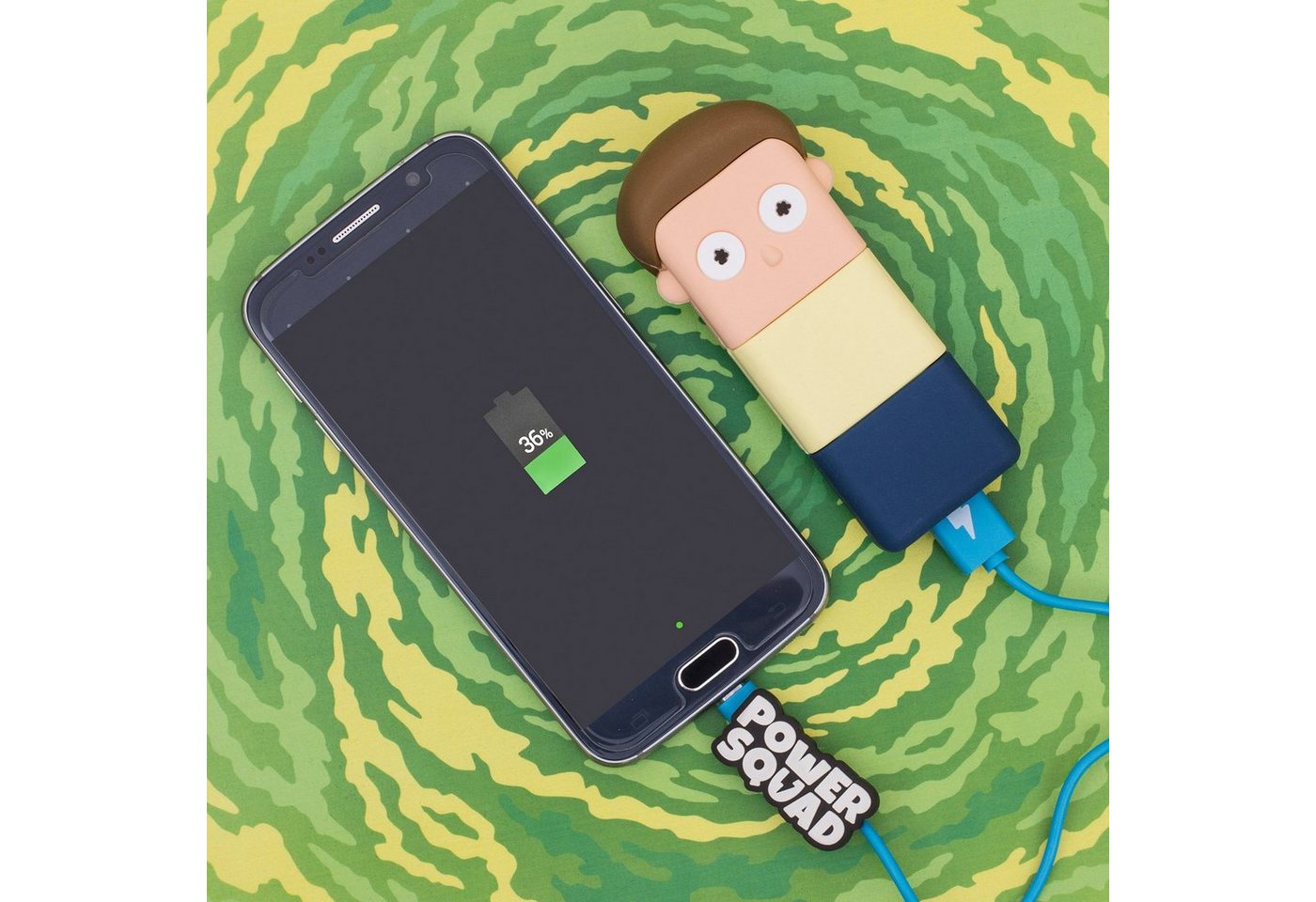 Thumbs Up PowerSquad - Powerbank CN Morty" - Cartoon Network Powerbank Powerbank 2500 mAh" von Thumbs Up