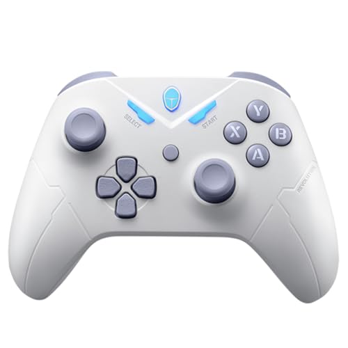 Thunderobot G30S Drahtloser PC Controller für Windows PC/Switch/IOS/Android, Höhenverstellbarer Joystick, Spielcontroller mit Hall Effekt Trigger (Weiß, G30S) Thunderobot G30S Drahtloser PC Controller für Windows PC/Switch/IOS/Android, Höhenverstellbarer Joystick, Spielcontroller mit Hall Effekt Trigger (Weiß, G30S) von Thunderobot