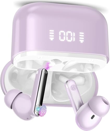AI Language Translator Earbuds, 3-in-1 Übersetzungskopfhörer Lila AI Language Translator Earbuds, 3-in-1 Übersetzungskopfhörer Lila von Thunelec