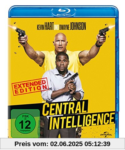 Central Intelligence - Extended Edition [Blu-ray] von Rawson Marshall Thurber