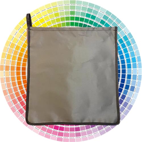EMF Schutz-Pad, Laptop-Tablet-Schutz, Faraday-Hülle, Strahlungsschutz, Decke, 5G, RF, GPS, RFID, Kupferschild, Sicherheitstasche, Router-Abdeckung, 26,9 cm (10,6 Zoll), silberfarben von ThuroLeo