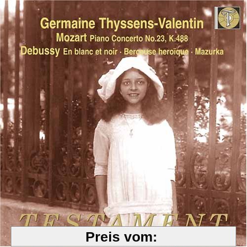Klavierkonzert KV 488/en Blanc et Noir/B von Thyssens-Valentin