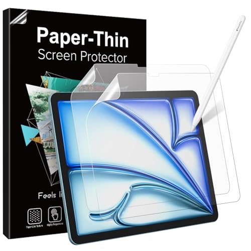 TiMOVO 2 Stück Papier Displayschutzfolie für iPad Air 11 Zoll (M3/M2-2025/2024), Blendfreie Schutzfolie PET für iPad Air 11, Schreiben und Zeichnen wie auf Papier TiMOVO 2 Stück Papier Displayschutzfolie für iPad Air 11 Zoll (M3/M2-2025/2024), Blendfreie Schutzfolie PET für iPad Air 11, Schreiben und Zeichnen wie auf Papier von TiMOVO