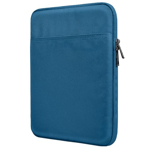 TiMOVO 9-11 Zoll Tablet Tasche für iPad 11 Zoll A16 2025, iPad 10. Gen. 10.9", iPad 10.2", iPad Air 11 Zoll/Air 5/4. Gen. 10.9", Galaxy Tab A9 Plus 11", Schutztasche für Smart Keyboard, Pfau Blau von TiMOVO