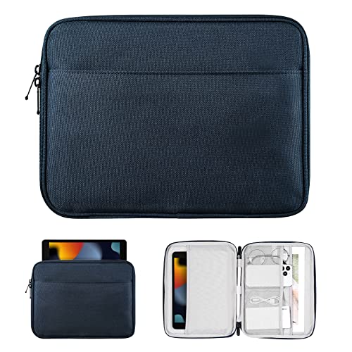 TiMOVO 9-11 Zoll Tablet Tasche für iPad 11 Zoll A16 2025, iPad 10. Gen. 10.9", iPad 9/8/7. Gen.10.2", iPad Air 11 Zoll/Air 5/4. Gen. 10.9", Galaxy Tab A9+/A9 Plus 11", Tragetasche mit Fach, Space Grau von TiMOVO