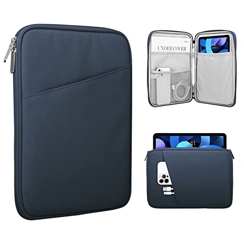 TiMOVO 9-11" Tablet Tasche Hülle Kompatibel mit iPad 10 2022, iPad Pro 11 2022-2018, iPad Air 5/4 10.9, ipad 10.2, Galaxy Tab S9 2023, Tab A8 10.5, Hülle mit Kleiner Tasche, Space Grau von TiMOVO