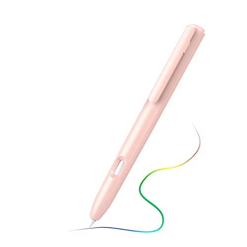 TiMOVO Hülle Kompatibel mit Apple Pencil 2. Generation, Retractable Ausziehbare Schutzhülle mit Magnetischer Aufladung und Doppelklick Touch Funktion, Hell Rosa von TiMOVO