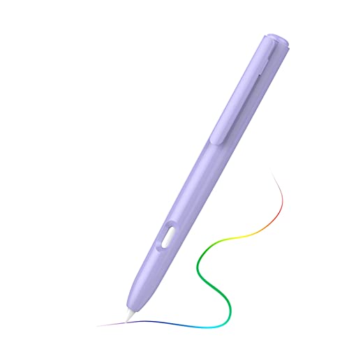 TiMOVO Hülle Kompatibel mit Apple Pencil 2. Generation, Retractable Ausziehbare Schutzhülle mit Magnetischer Aufladung und Doppelklick Touch Funktion, Taro Violett von TiMOVO