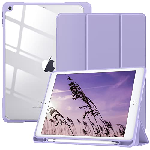 TiMOVO Hülle Kompatibel mit Neu iPad 9. Gen 2021 /iPad 8. Gen 2020/7. Gen 2020 10,2 Zoll, Mit Stifthalter Dreifach Ständer Lederhülle Unterstützt Auto Schlaf/Wach Funktion Schutzhülle - Taro Violett TiMOVO Hülle Kompatibel mit Neu iPad 9. Gen 2021 /iPad 8. Gen 2020/7. Gen 2020 10,2 Zoll, Mit Stifthalter Dreifach Ständer Lederhülle Unterstützt Auto Schlaf/Wach Funktion Schutzhülle - Taro Violett von TiMOVO