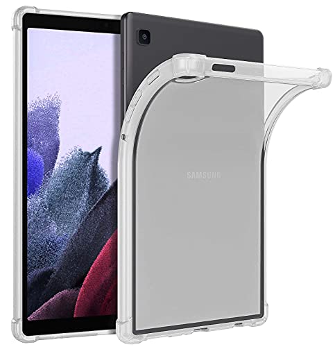 TiMOVO Hülle Kompatibel mit Samsung Galaxy Tab A7 Lite 8.7 2021(SM-T220/T225), TPU Transparente Schutzhülle mit Luftkissen Wasserdicht & rutschfest Case, Transparent von TiMOVO