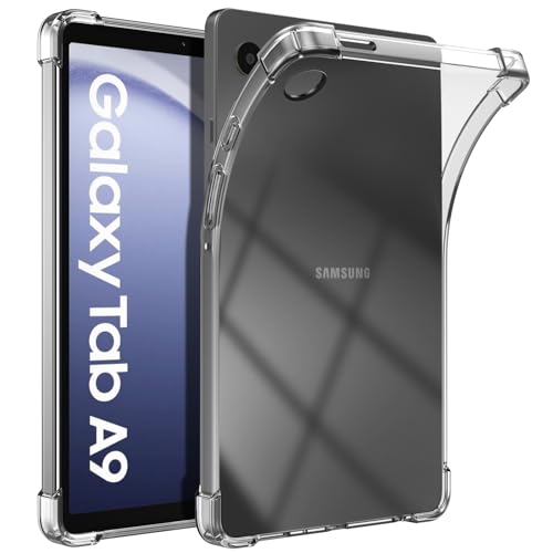 TiMOVO Hülle für Samsung Galaxy Tab A9 8.7 Zoll 2023 SM-X110/X115/X117, Schlank Leicht Schutzhülle mit Transparenter TPU Rückseite für All-New Samsung Galaxy Tab A9 Tablet, Transparent TiMOVO Hülle für Samsung Galaxy Tab A9 8.7 Zoll 2023 SM-X110/X115/X117, Schlank Leicht Schutzhülle mit Transparenter TPU Rückseite für All-New Samsung Galaxy Tab A9 Tablet, Transparent von TiMOVO