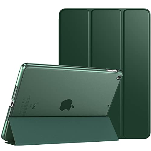 TiMOVO Hülle für iPad 9. Generation 2021/iPad 8. Generation 2020/iPad 7. Generation 2019, Ultra Dünn Durchscheinend Schutzhülle Smart Cover mit Auto Schlafen/Wachen für iPad 10,2 Zoll, Nachtgrün TiMOVO Hülle für iPad 9. Generation 2021/iPad 8. Generation 2020/iPad 7. Generation 2019, Ultra Dünn Durchscheinend Schutzhülle Smart Cover mit Auto Schlafen/Wachen für iPad 10,2 Zoll, Nachtgrün von TiMOVO