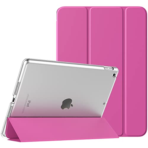 TiMOVO Hülle für iPad 9. Generation 2021/iPad 8. Generation 2020/iPad 7. Generation 2019, Ultra Dünn Durchscheinend Schutzhülle Smart Cover mit Auto Schlafen/Wachen für iPad 10,2 Zoll, Magenta TiMOVO Hülle für iPad 9. Generation 2021/iPad 8. Generation 2020/iPad 7. Generation 2019, Ultra Dünn Durchscheinend Schutzhülle Smart Cover mit Auto Schlafen/Wachen für iPad 10,2 Zoll, Magenta von TiMOVO