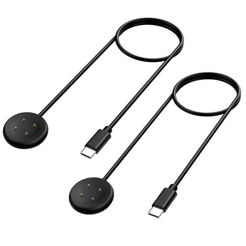 TiMOVO Ladekabel Kompatibel mit Google Pixel Watch 3/Pixel Watch 2&Fitbit Versa 4/Versa 3/Sense2/Sense/Ace LTE, 2Pack 3.3Ft Schnelles Magnetisches Ladekabel Kabel Zubehör für Pixel Watch 2, Schwarz TiMOVO Ladekabel Kompatibel mit Google Pixel Watch 3/Pixel Watch 2&Fitbit Versa 4/Versa 3/Sense2/Sense/Ace LTE, 2Pack 3.3Ft Schnelles Magnetisches Ladekabel Kabel Zubehör für Pixel Watch 2, Schwarz von TiMOVO