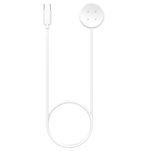 TiMOVO Ladekabel Kompatibel mit Google Pixel Watch 3/Pixel Watch 2&Fitbit Versa4/Versa 3/Sense2/Sense/Ace LTE, 3.3Ft USB Typ-C Schnelles Magnetisches Ladekabel Kabel Zubehör für Pixel Watch 3,Weiß TiMOVO Ladekabel Kompatibel mit Google Pixel Watch 3/Pixel Watch 2&Fitbit Versa4/Versa 3/Sense2/Sense/Ace LTE, 3.3Ft USB Typ-C Schnelles Magnetisches Ladekabel Kabel Zubehör für Pixel Watch 3,Weiß von TiMOVO