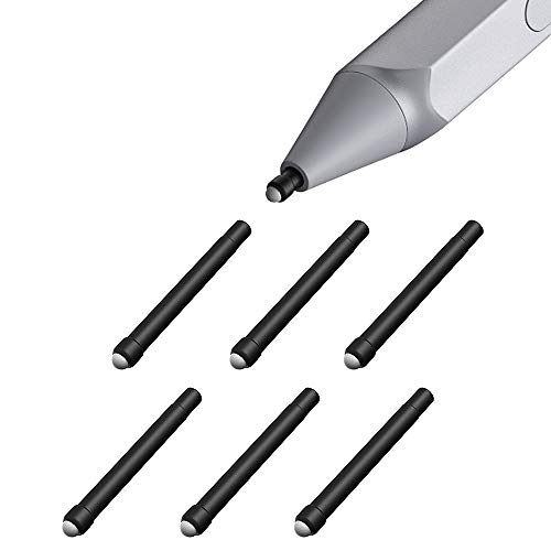 TiMOVO Stift Spitze Kompatibel mit Surface, 6 Stück Original Surface Pen Spitze Standard Austauschbar Ersatz Tip Kompatibel mit Microsoft Surface Pro 2017 Pen (Modell 1776) und Surface Pro 4 Pen von TiMOVO
