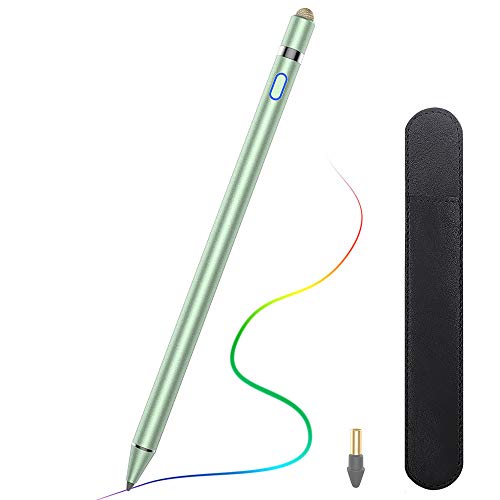 TiMOVO Stylus Stift für iPad, Apple Pencil für 2018-2023 iPad 10/9/8/7/6, iPad Pro,iPad Air 5/4/3,iPad Mini 6/5 Präzis Schreiben Zeichnung Palm Rejection Apple Pen 1 Gen. für iPad, Grün von TiMOVO