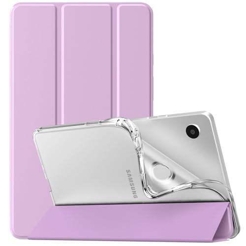 TiMOVO für Samsung Galaxy Tab A9 Hülle 8,7 Zoll 2023, Schlank Weich TPU-Schutzhülle mit Transluzent Mattiert Rückseite für das Neue Galaxy Tab A9 8,7 Zoll Tablet SM-X110/X115/X117, Taro Lila TiMOVO für Samsung Galaxy Tab A9 Hülle 8,7 Zoll 2023, Schlank Weich TPU-Schutzhülle mit Transluzent Mattiert Rückseite für das Neue Galaxy Tab A9 8,7 Zoll Tablet SM-X110/X115/X117, Taro Lila von TiMOVO