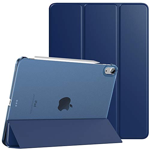 TiMOVO Hülle für iPad Air 11 Zoll (M3/M2-2025/2024), iPad Air 5./4. Generation (2022/2020) 10,9 Zoll Hülle, Schlank Schutzhülle mit Transparenter Rückseite, Auto Schlaf/Aufwach, Marineblau von TiMOVO