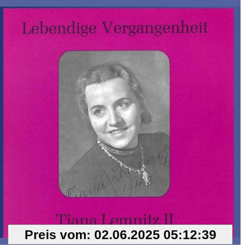 Lebendige Vergangenheit - Tiana Lemnitz Vol.2 von Tiana Lemnitz