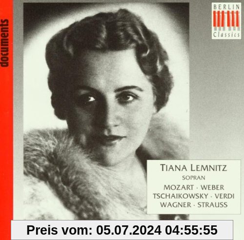 Opernarien (Aufnahmen 1942-1953) von Tiana Lemnitz