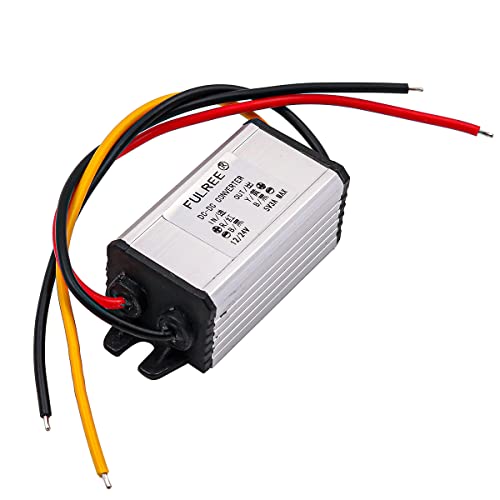 Tiardey DC/DC-Wandler-Regler Reduzierstück 12/24V Step Down auf DC 5V 3A 2L Auto-Netzteil von Tiardey