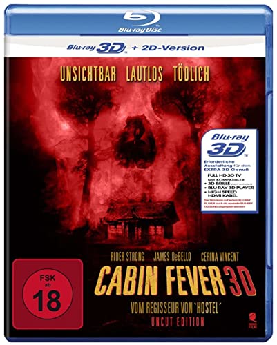 Cabin Fever (Uncut Edition) [3D Blu-ray + 2D Version] von Tiberius Film GmbH