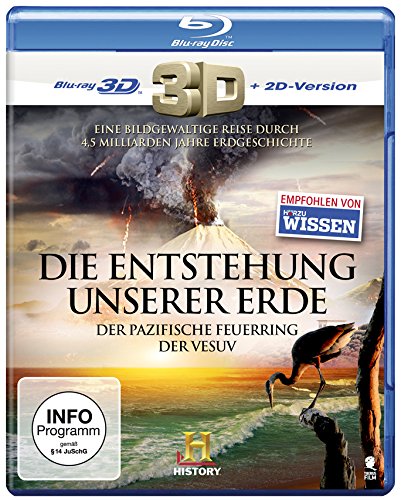 Die Entstehung unserer Erde: Der Vesuv & Der Pazifische Feuerring (History) [3D Blu-ray + 2D Version] von Tiberius Film GmbH